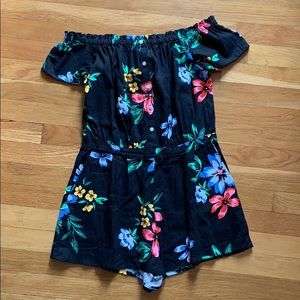 Old Navy off the shoulder romper